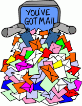 Flood of mail